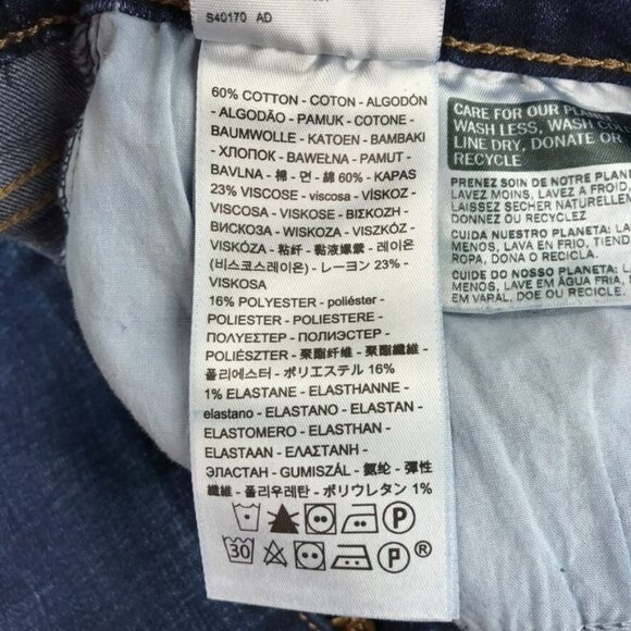 LEVIS 725 Womens Size 32 High Rise Bootcut Medium Wash Stretch Denim Jeans - Picture 7 of 15